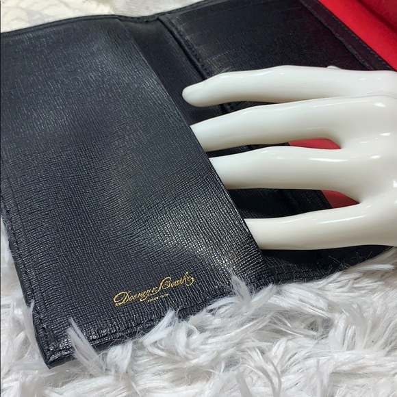 Dooney & bourke wallet checkbook organizer red - Picture 5 of 8